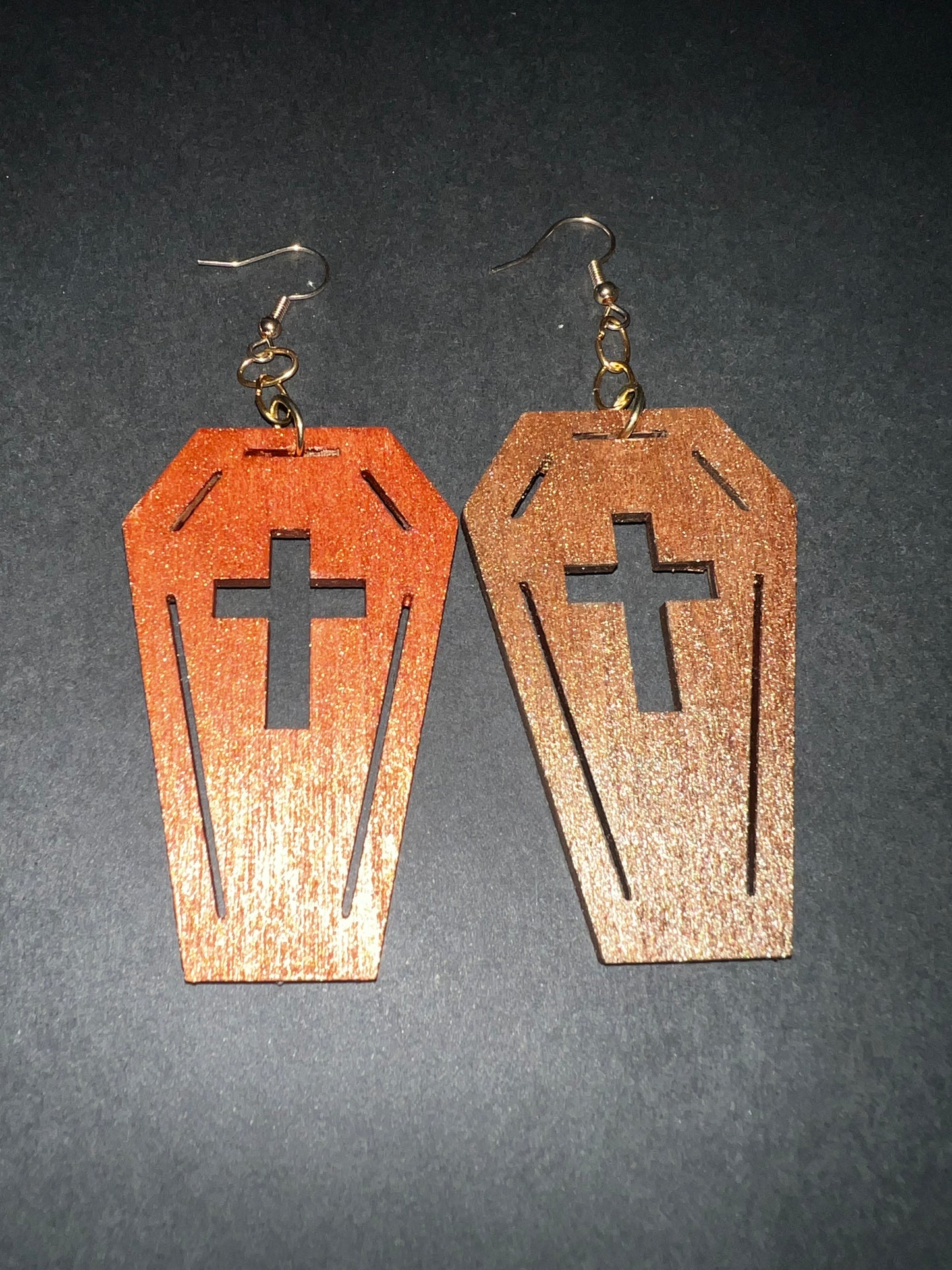Coffin Earrings
