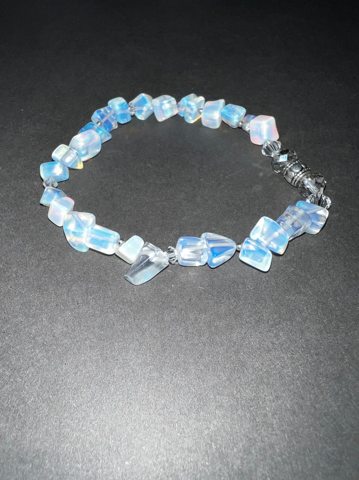 Opalite & Silver Bracelet