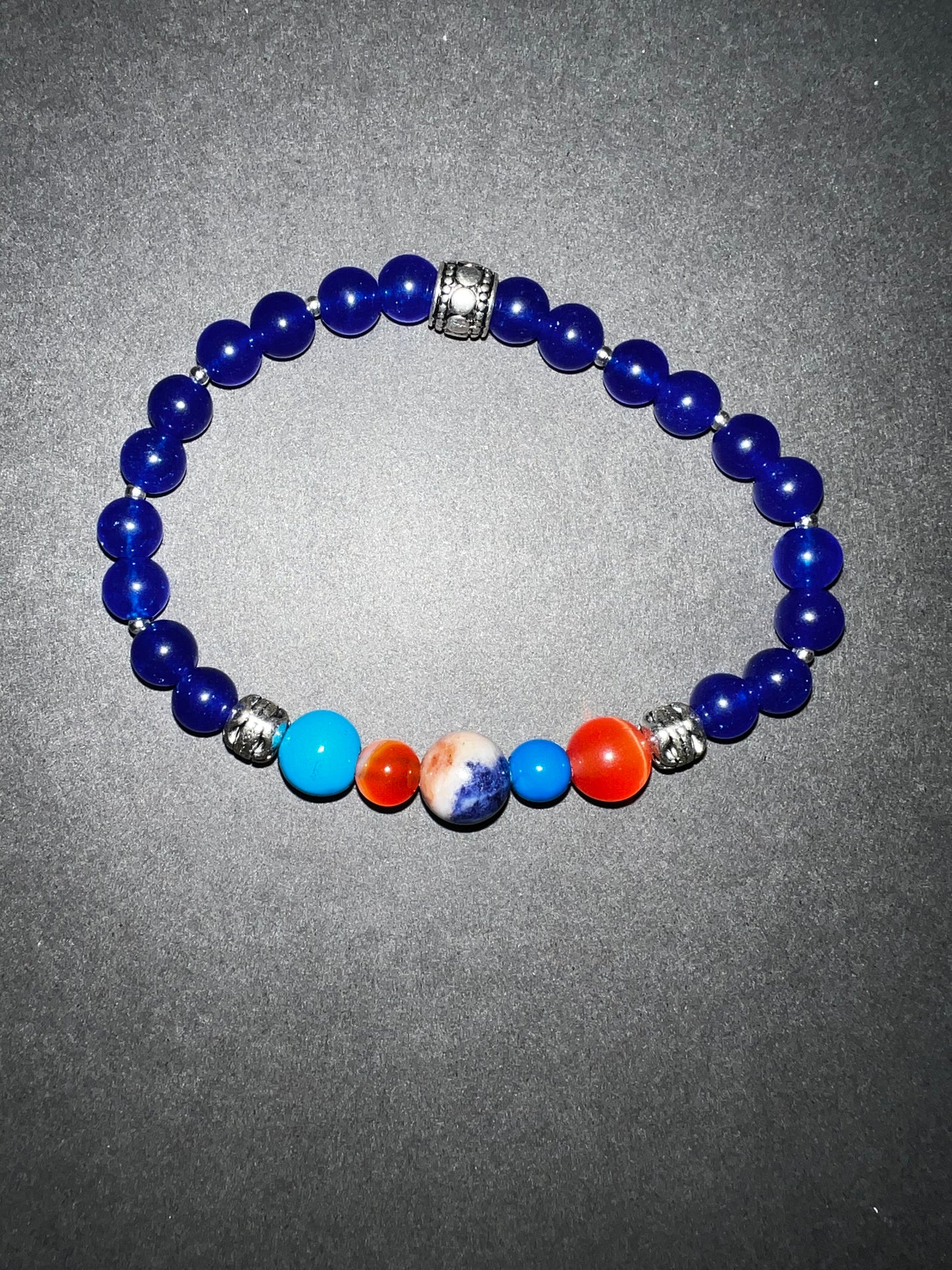 Blue & Orange Bracelet