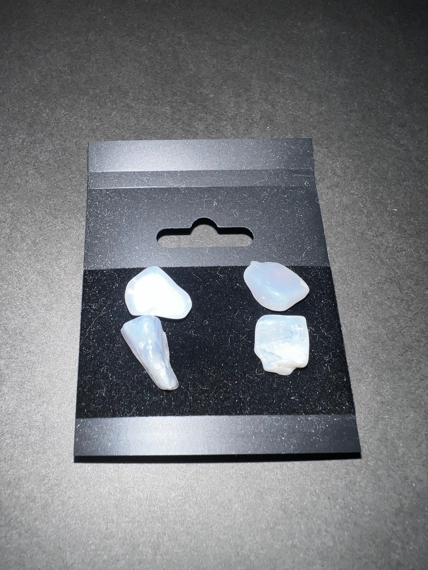 Semi-Precious Stud Earrings