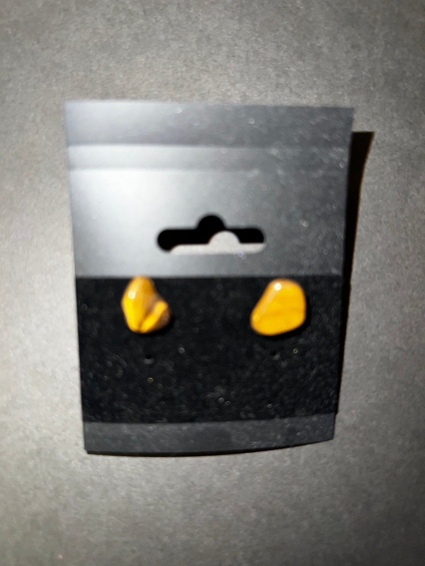 Semi-Precious Stud Earrings