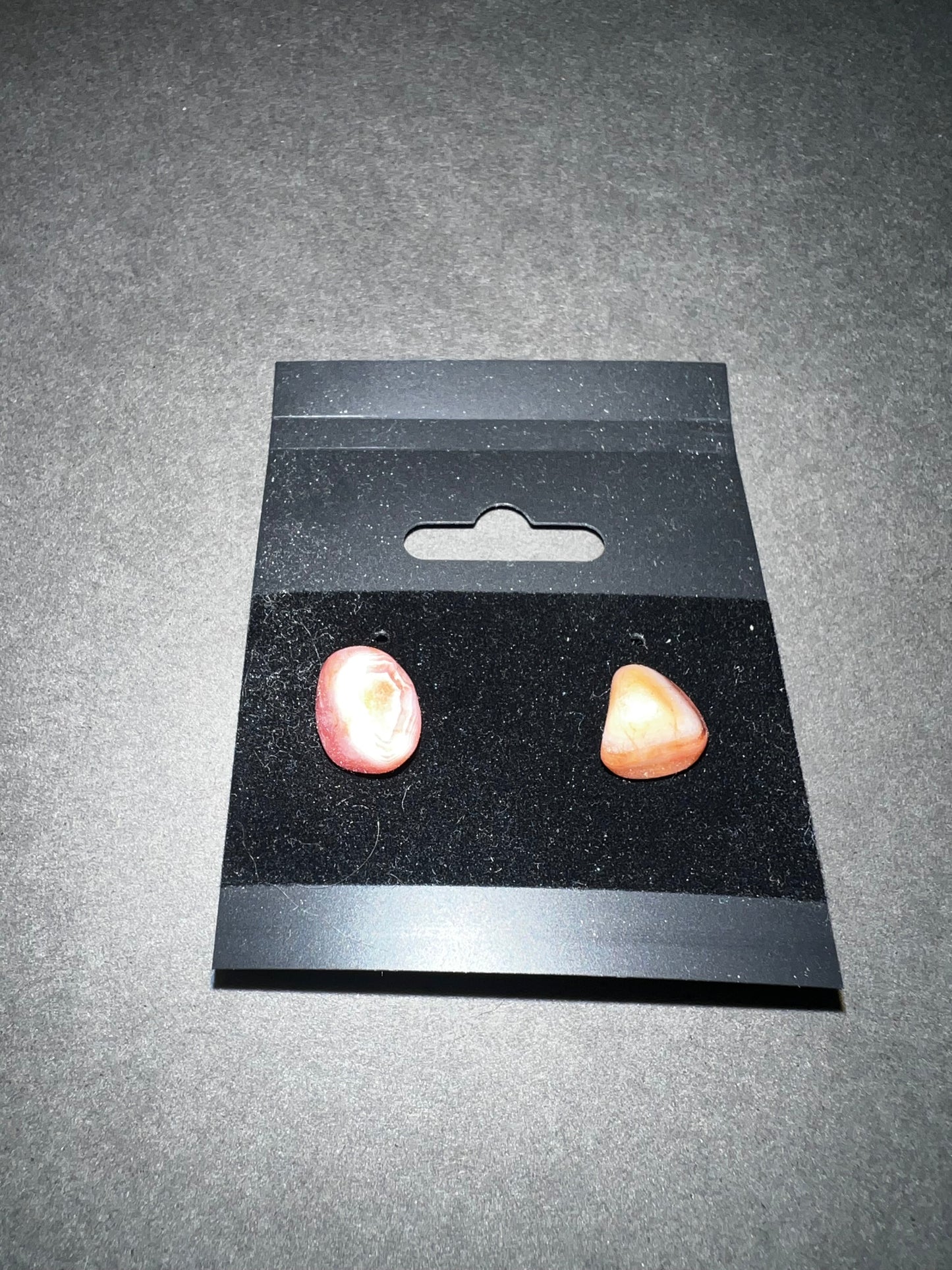 Semi-Precious Stud Earrings