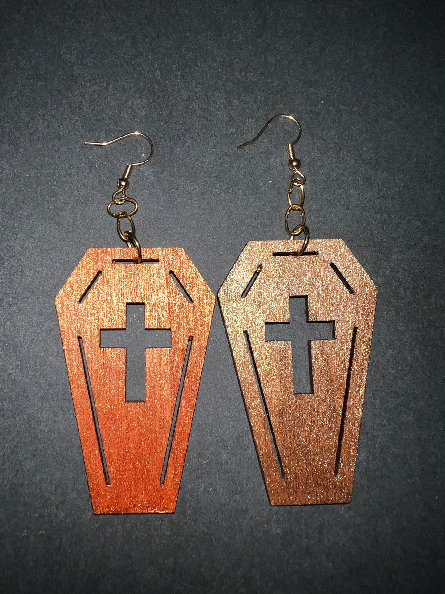 Coffin Earrings