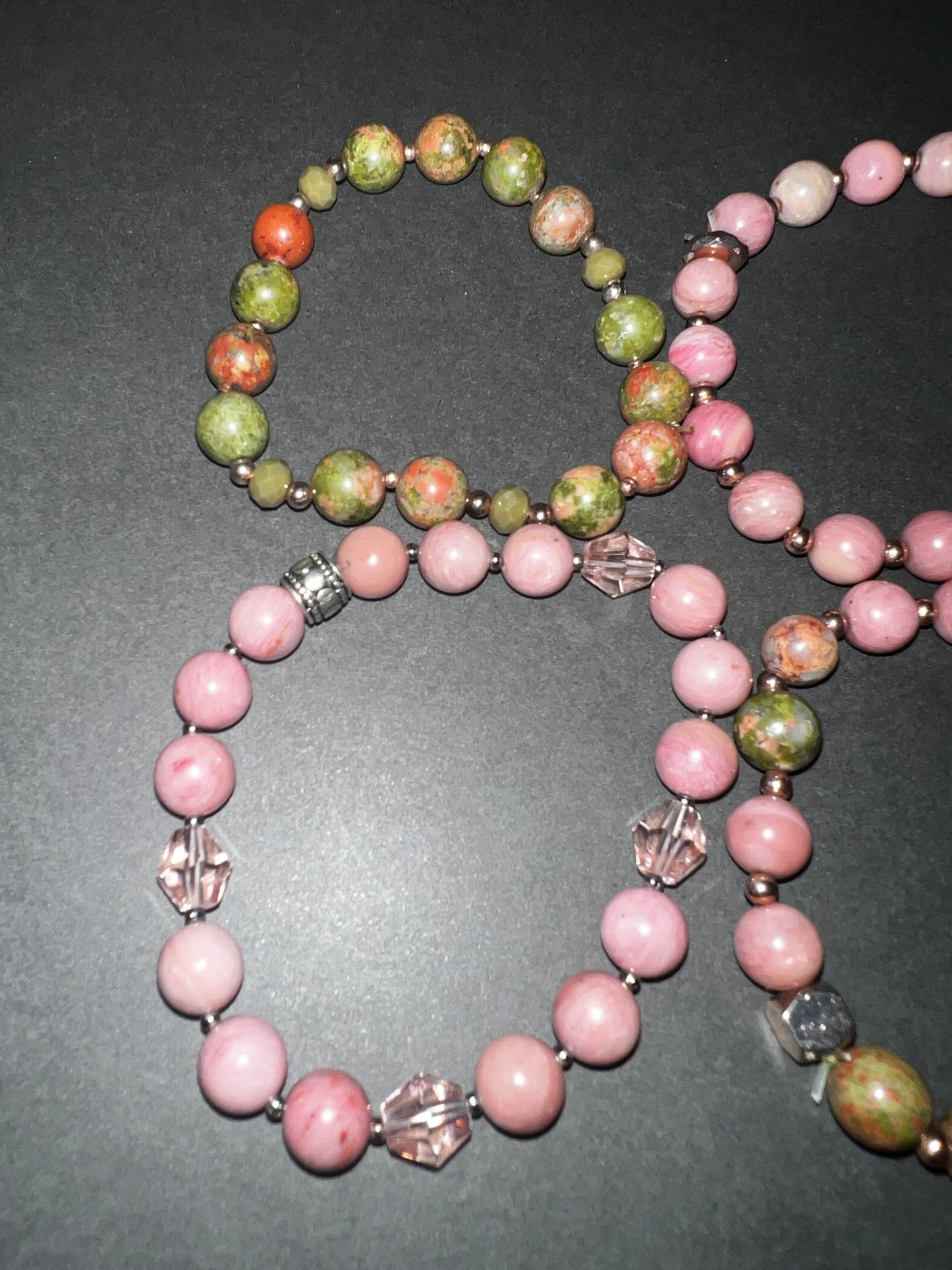 Flower Garden Bracelet & Earrings Set