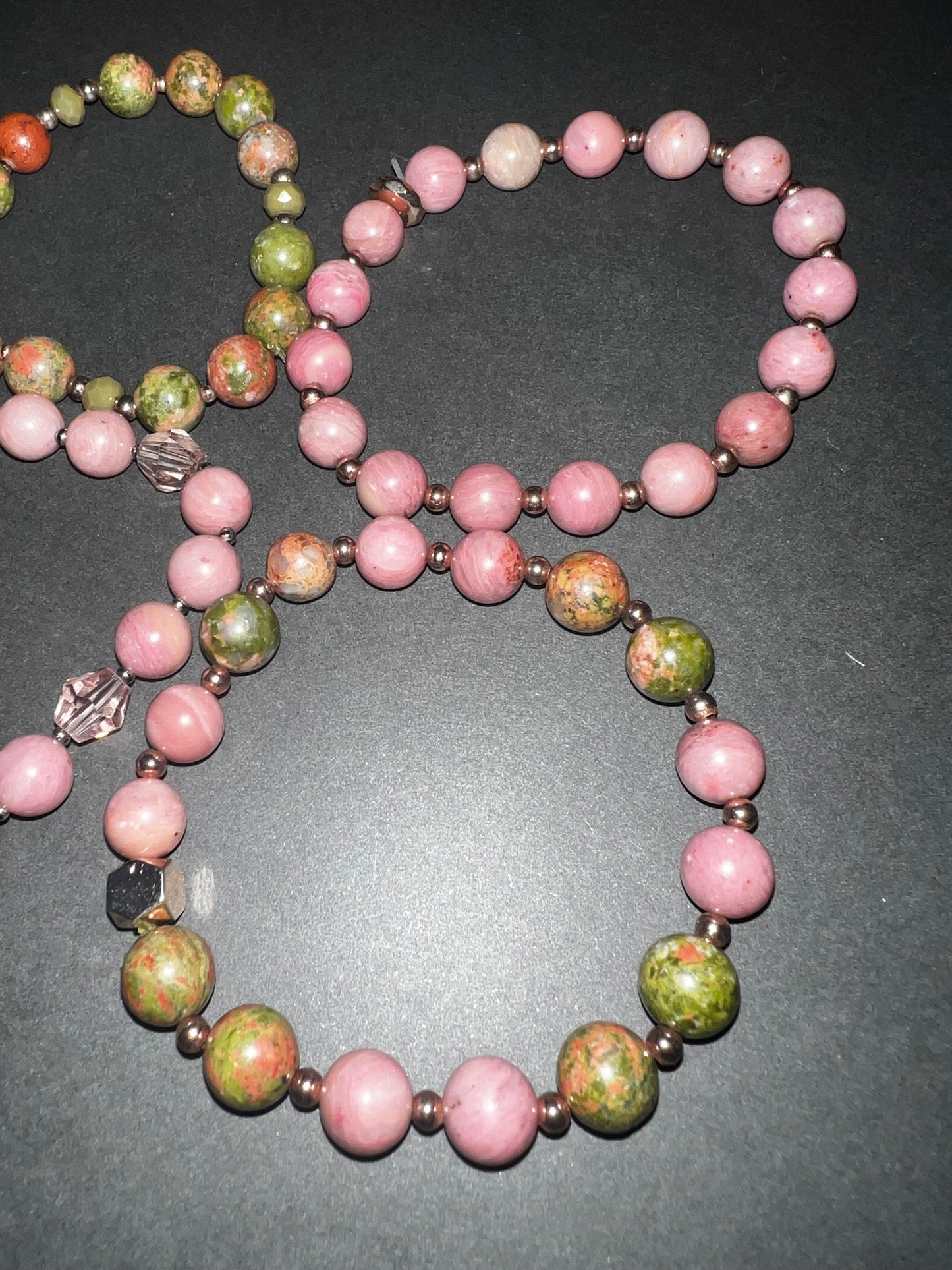 Flower Garden Bracelet & Earrings Set