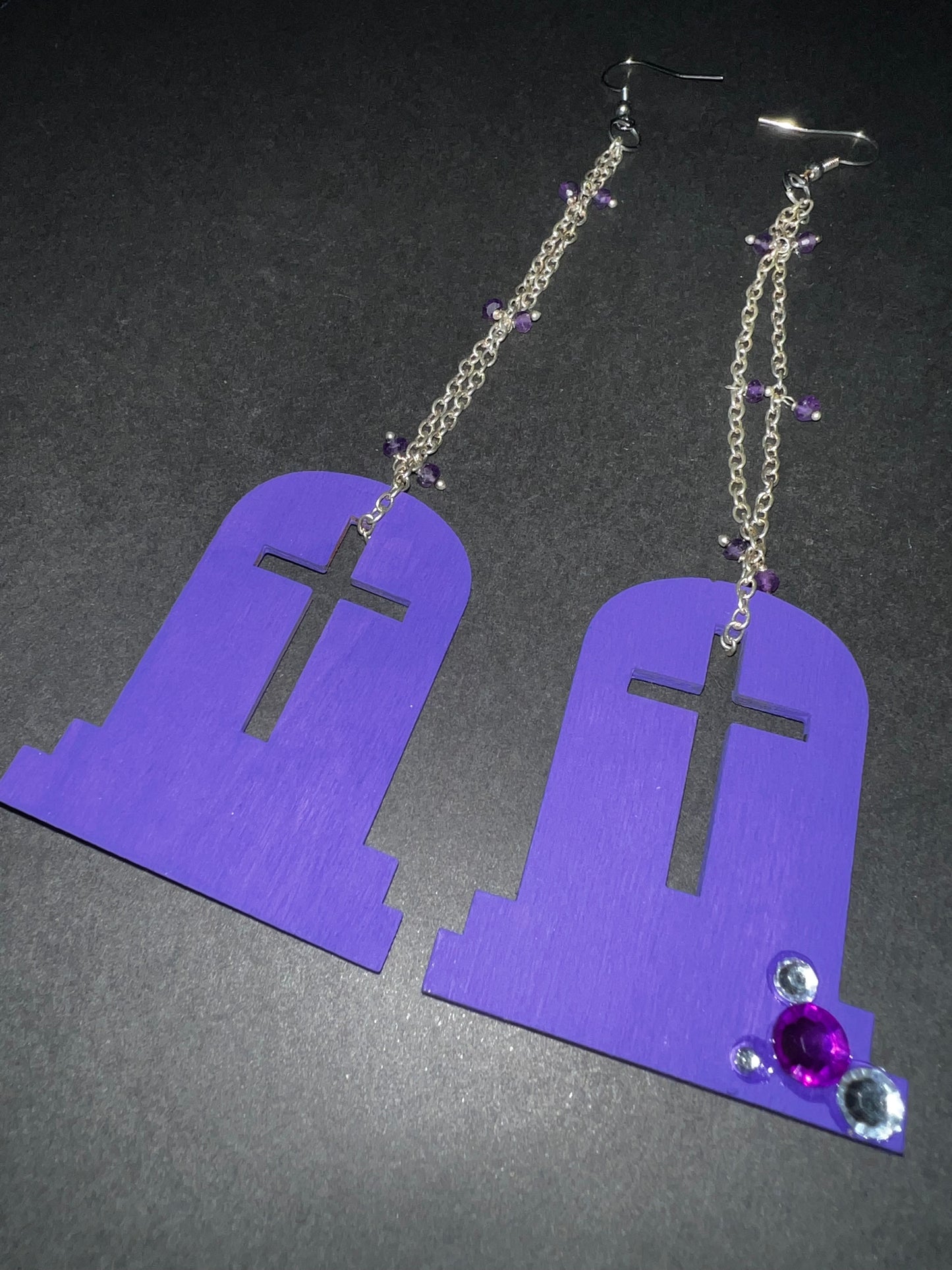 Gravestones Earrings