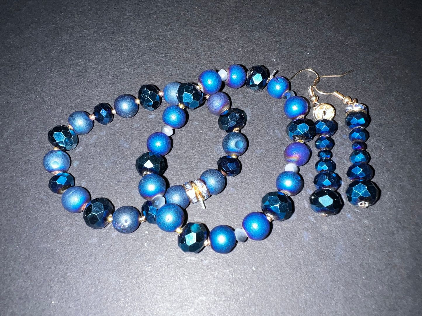 Got the Blues Bracelet & Earrings Set