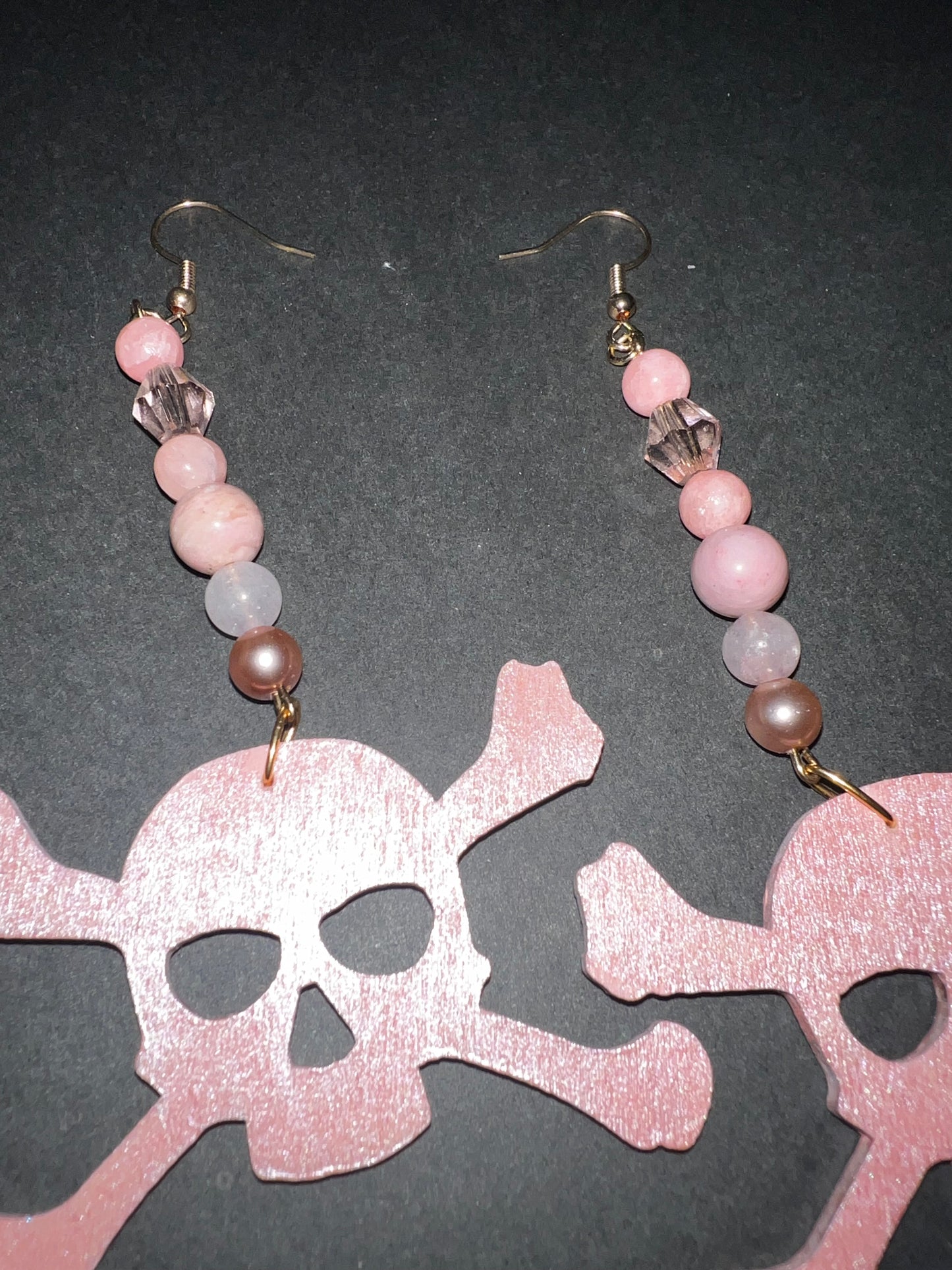 Skull & Cross Bones Earring & Necklace Set