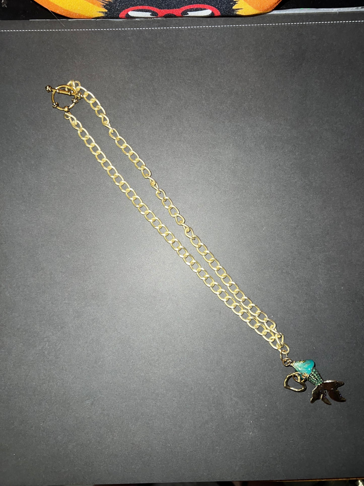 Golden Koi Necklace