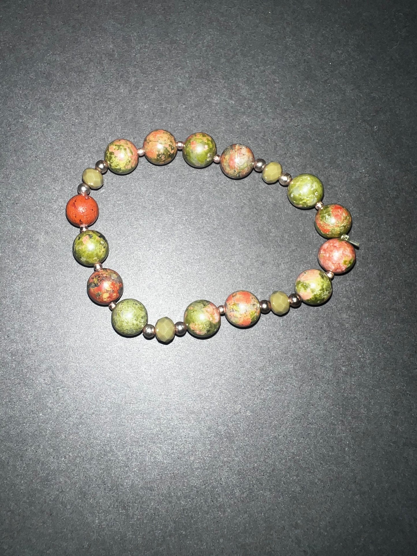 Flower Garden Bracelet & Earrings Set