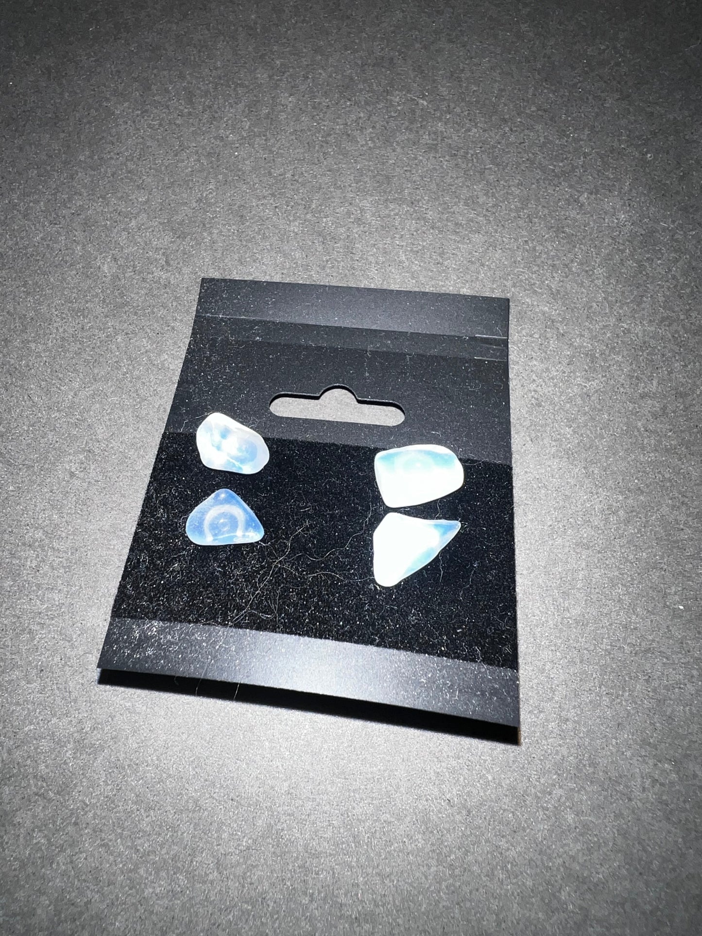 Semi-Precious Stud Earrings