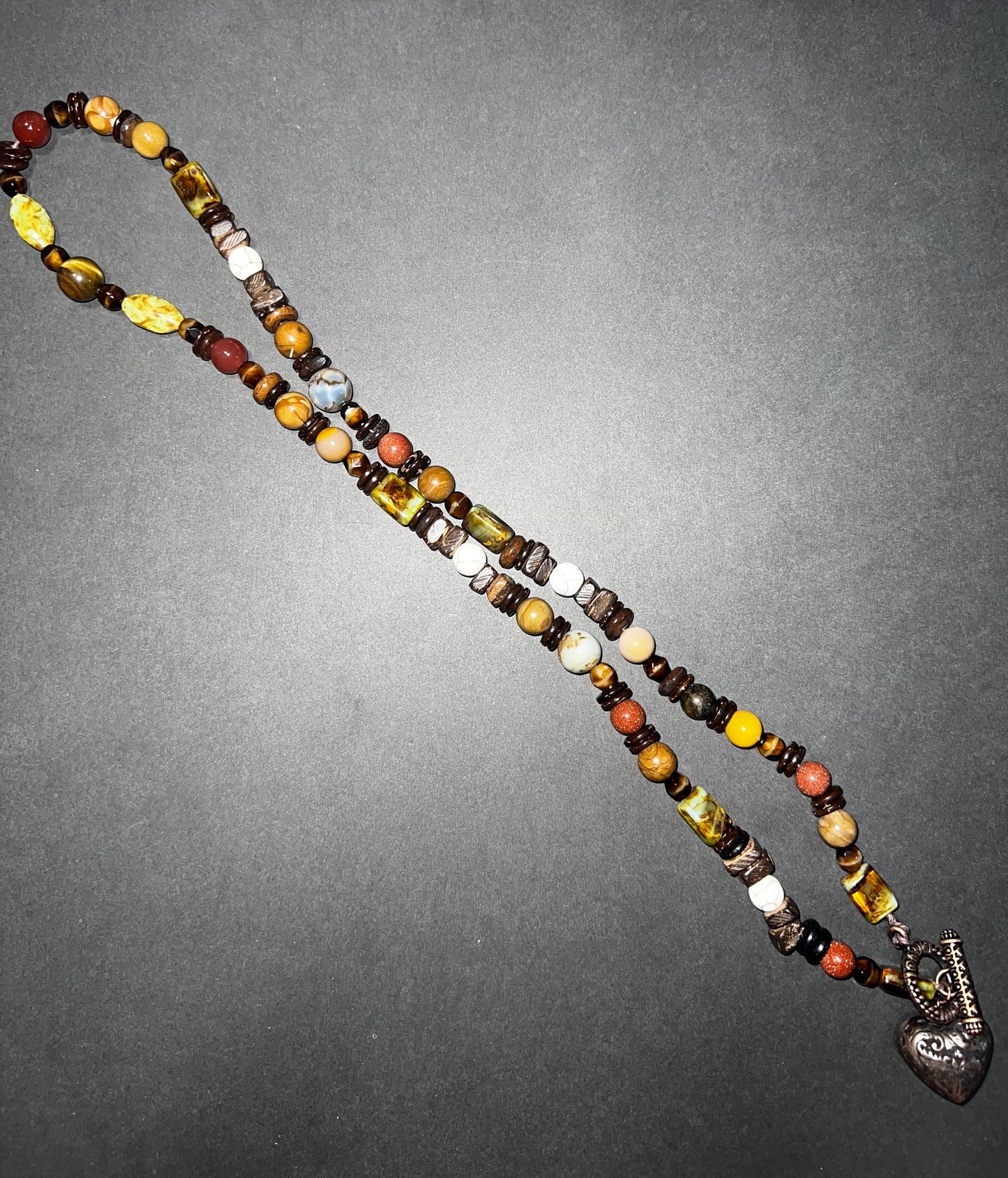 Bronze Heart Necklace/Bracelet