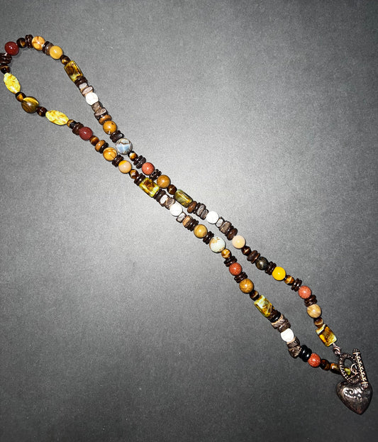 Bronze Heart Necklace/Bracelet