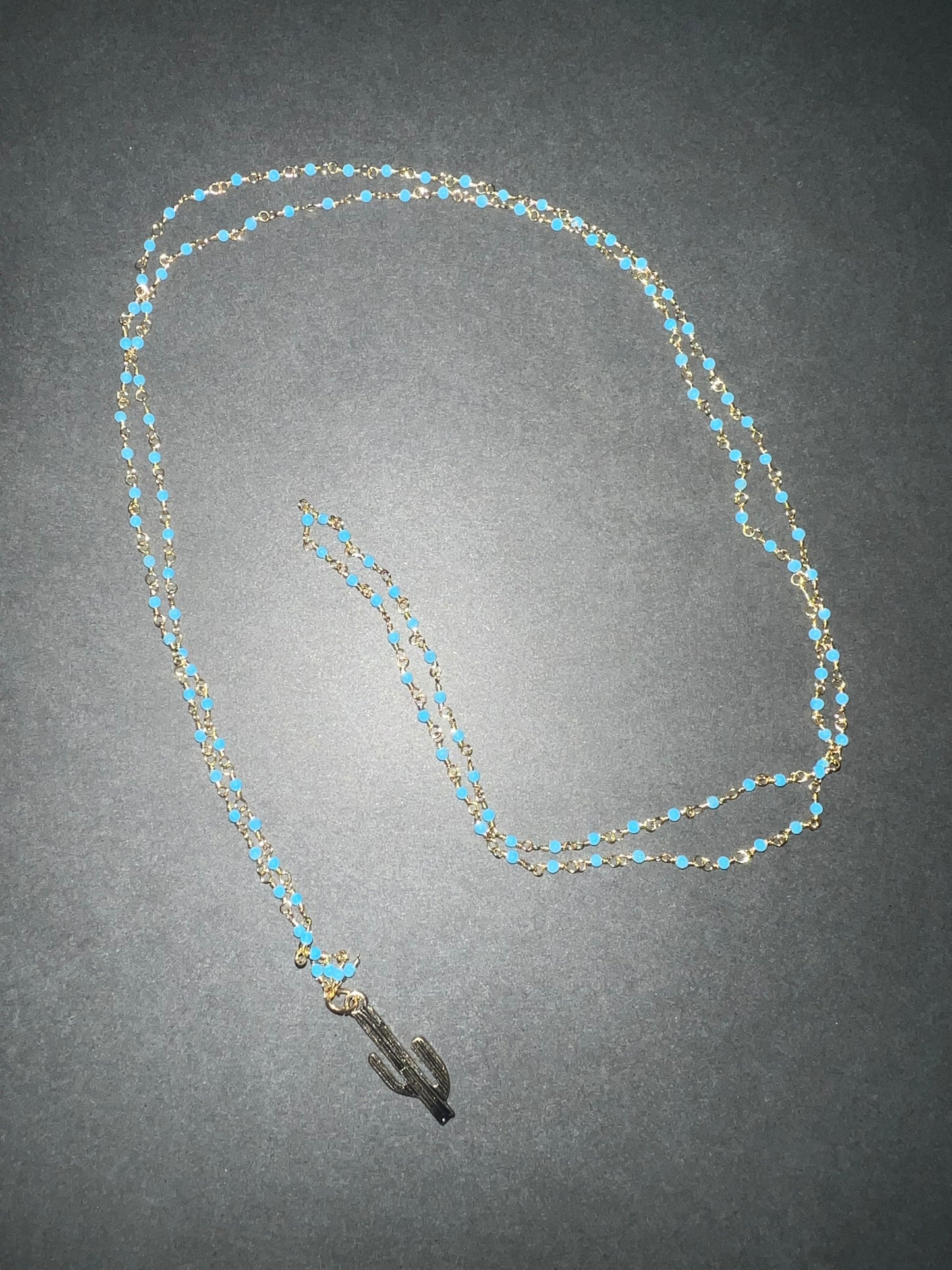 Prayer Bead Necklace - Turquoise