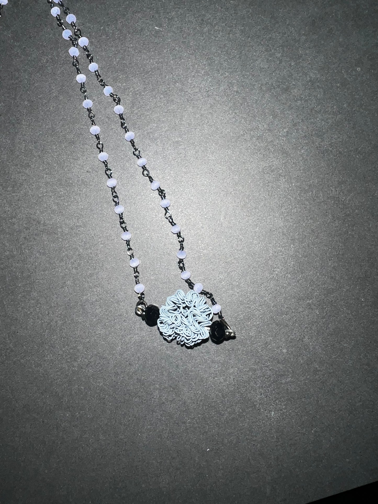 Prayer Bead Necklace - Rose Quartz