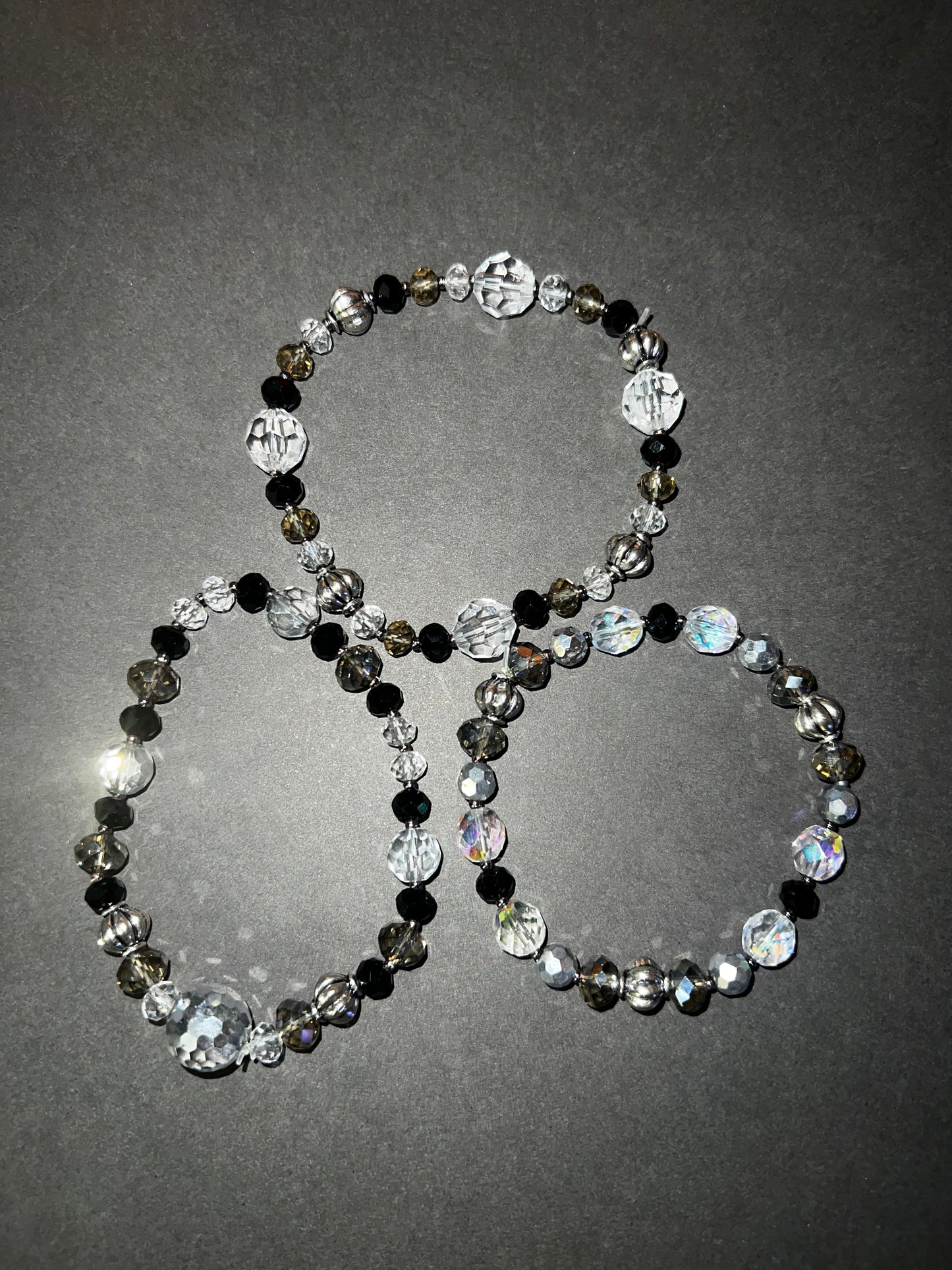 Smokey Trio Bracelets