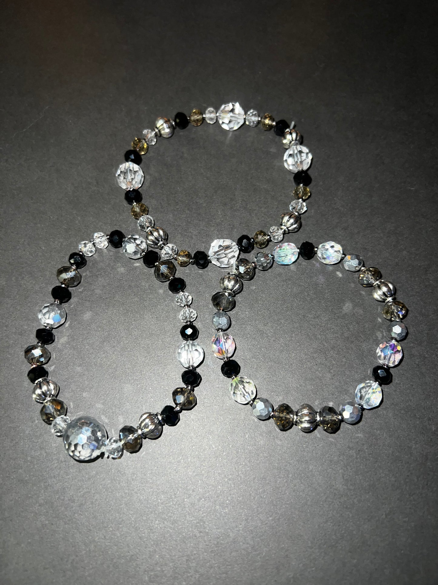Smokey Trio Bracelets