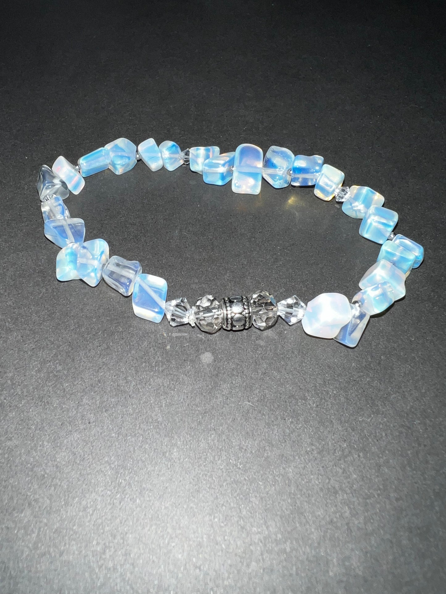 Opalite & Silver Bracelet