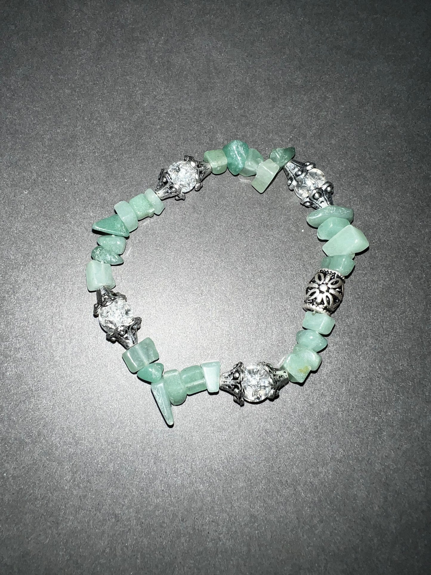 Jade & Silver Bracelet