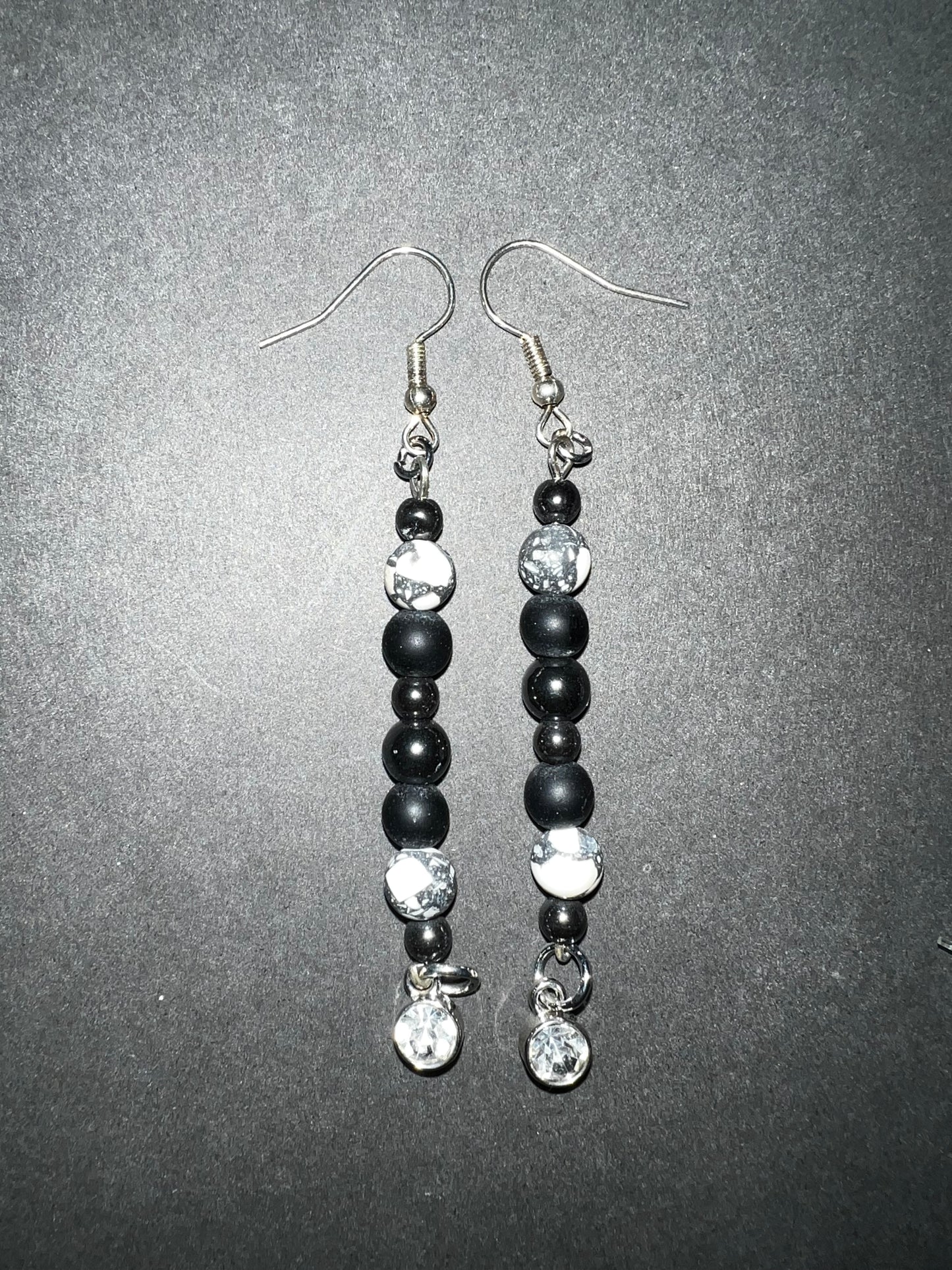 Monochrome Bracelet & Earring Set
