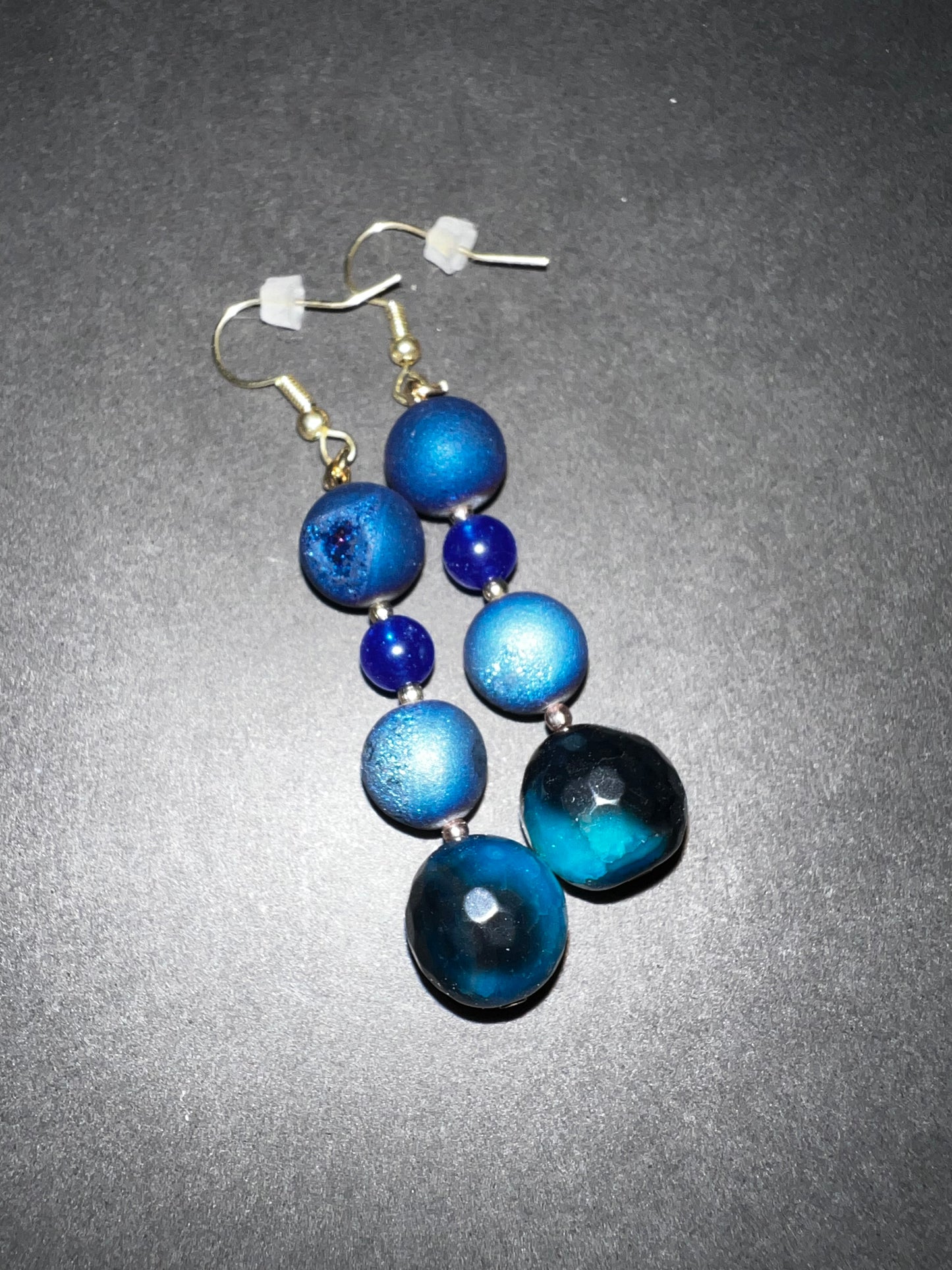 Blues Bracelet & Earrings Set