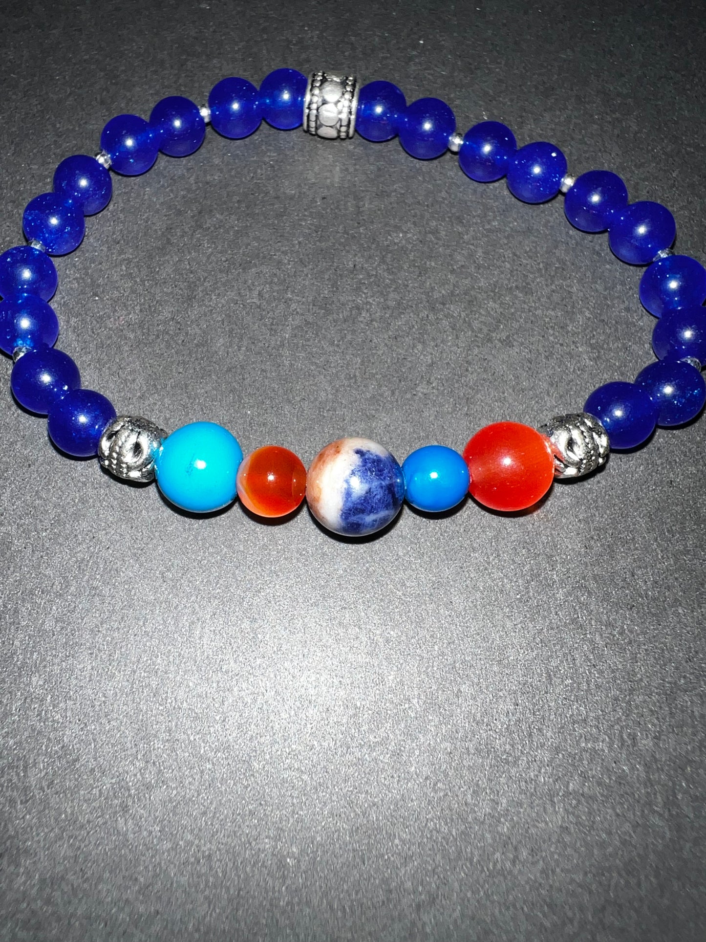 Blue & Orange Bracelet