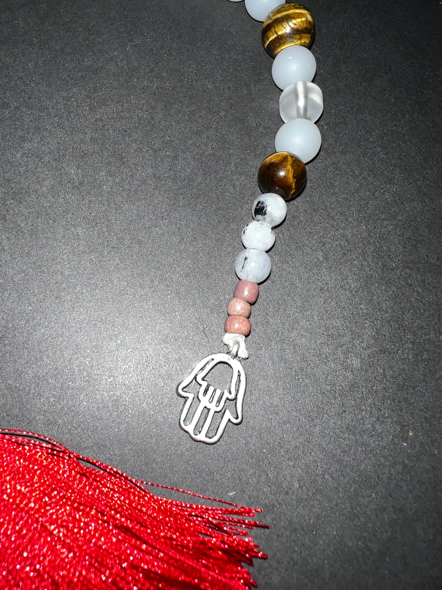 Red Buddha Meditation/Prayer Beads