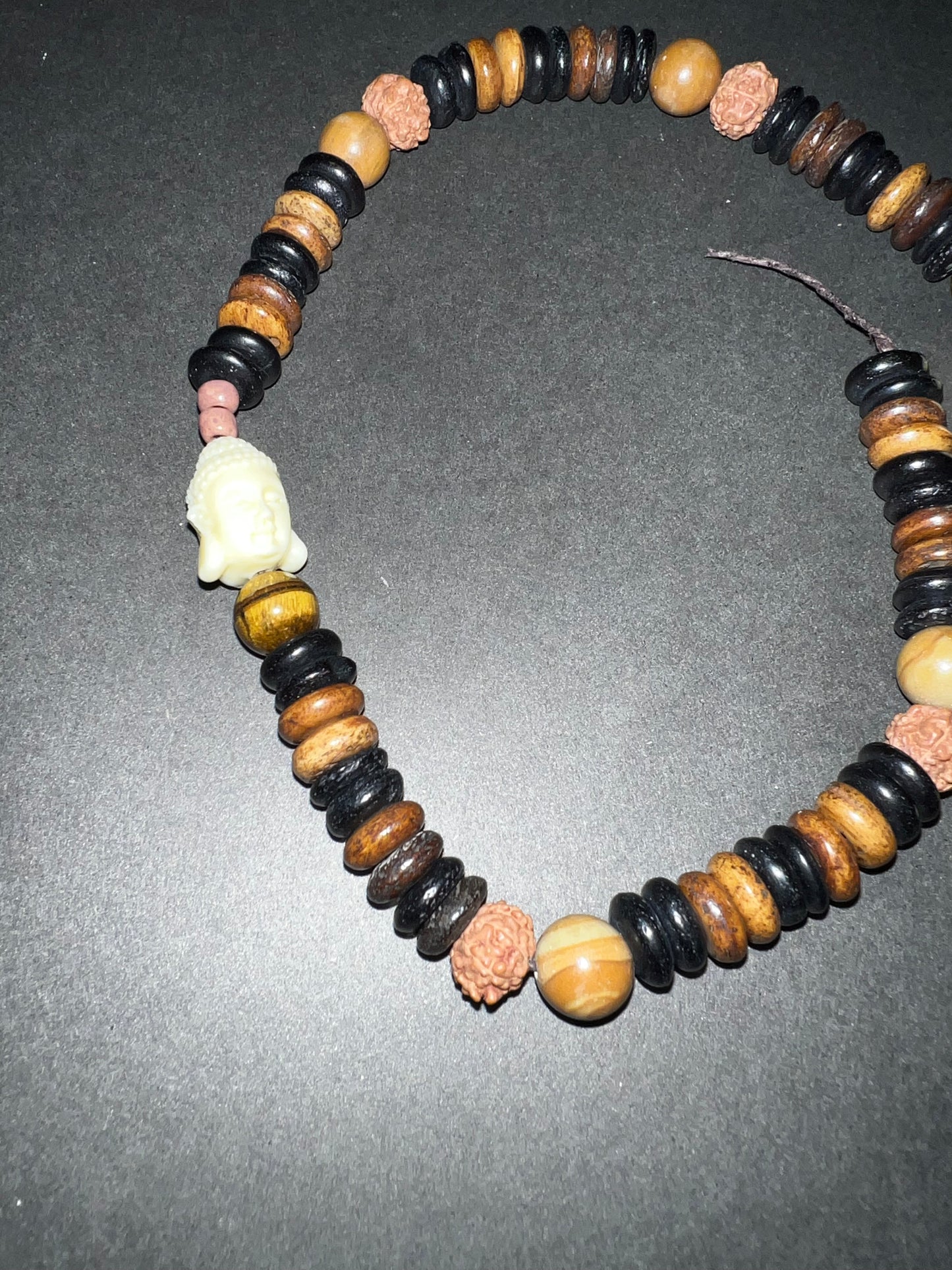 White Buddha Meditation/Prayer Beads