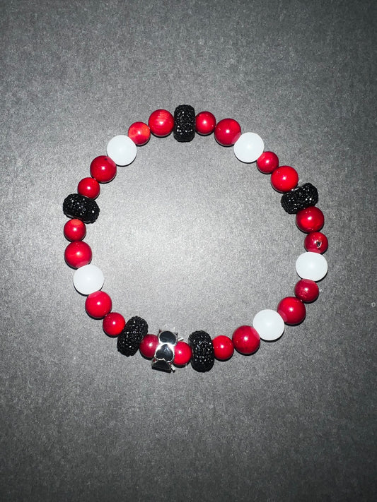 Red Queen of Hearts Bracelet