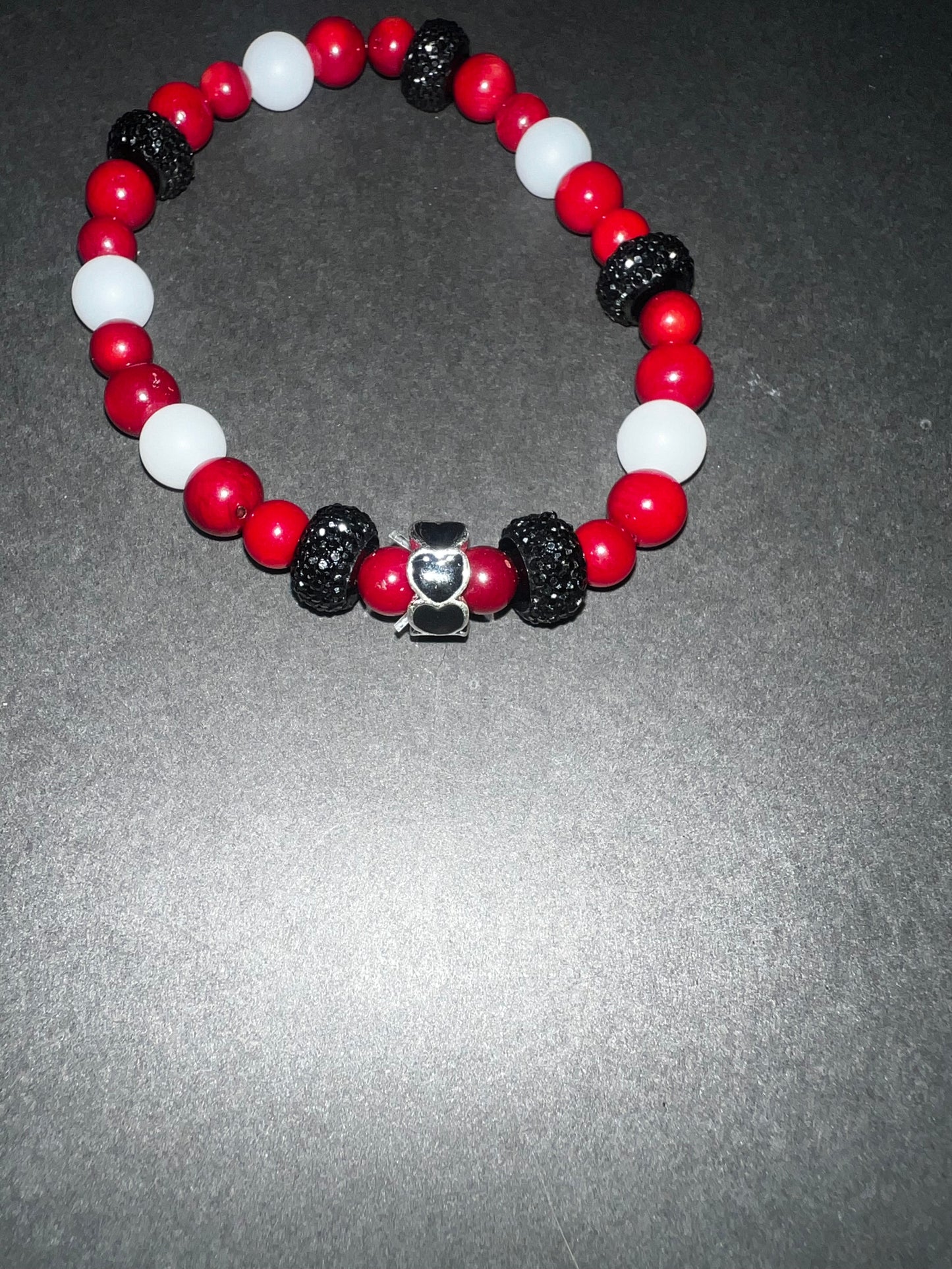 Red Queen of Hearts Bracelet