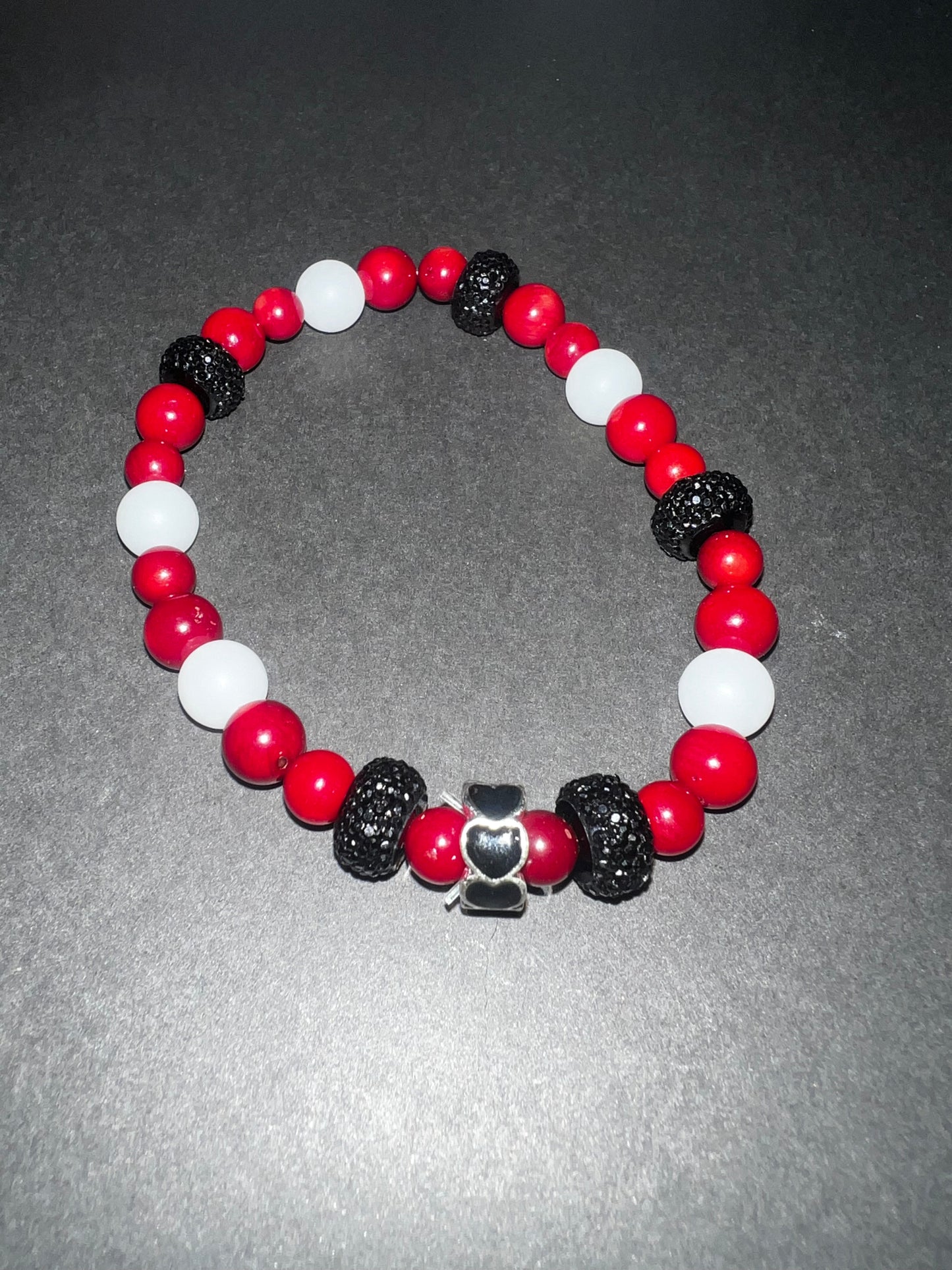Red Queen of Hearts Bracelet